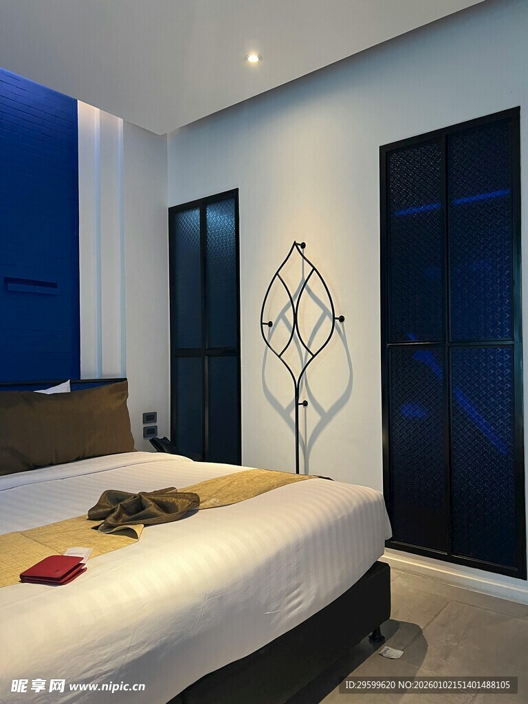 现代简约风格卧室一角