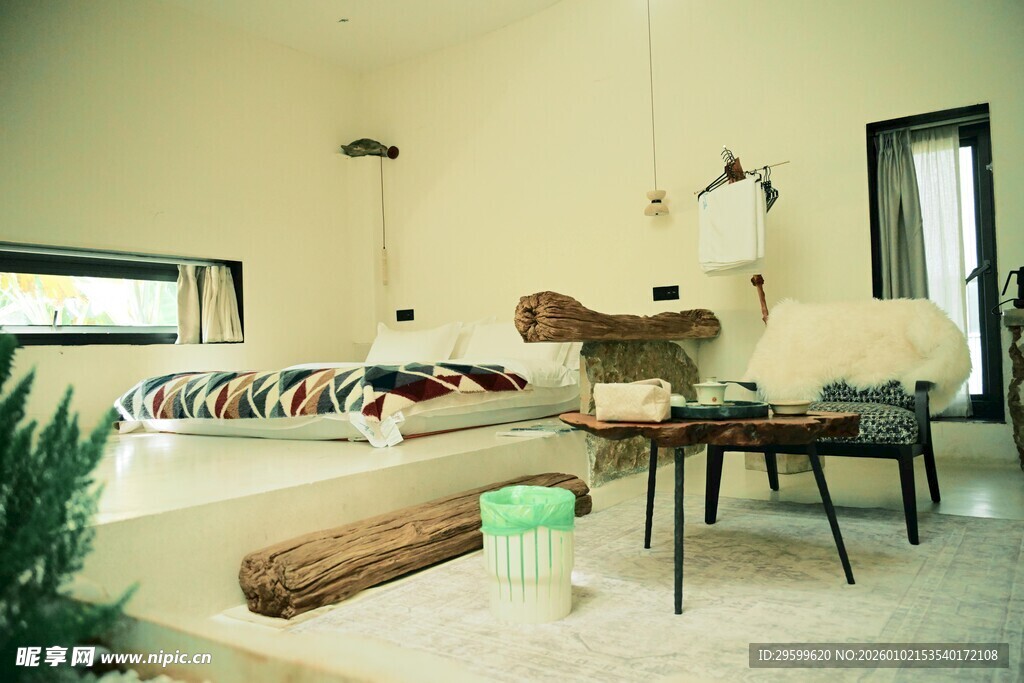 简约温馨的室内客厅场景