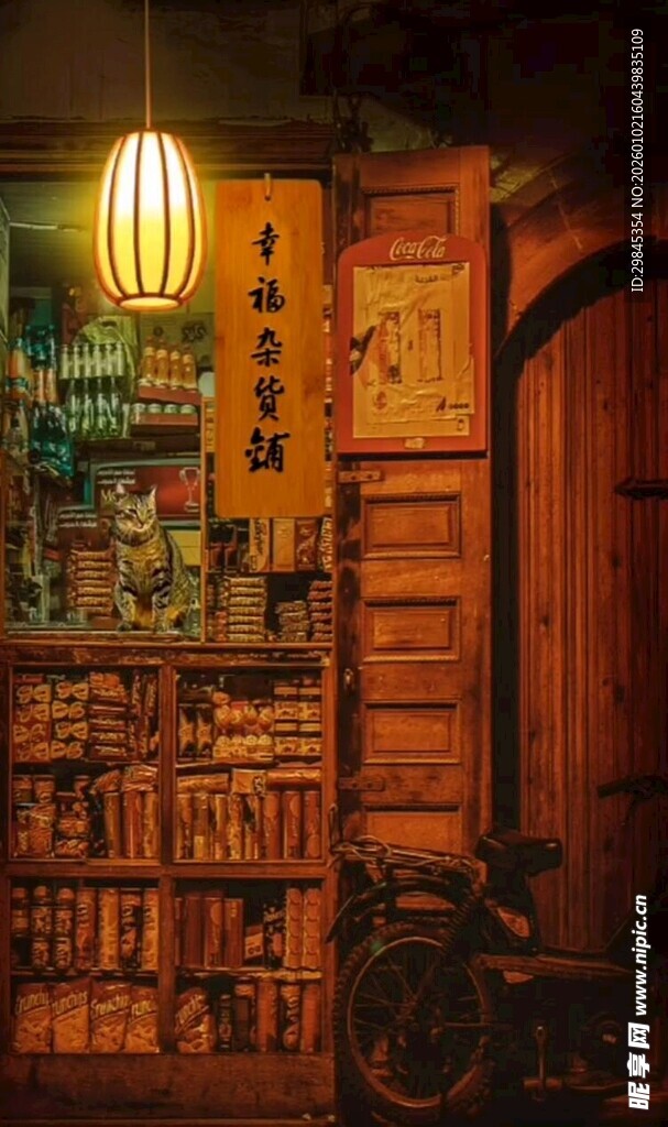 日式居酒屋温馨夜景