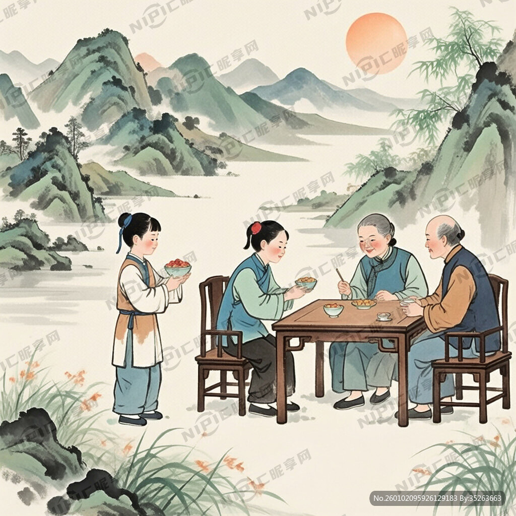 小学生去别人家做客