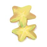 两颗黄色五角星图案