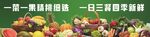 水果蔬菜绿色海报展板