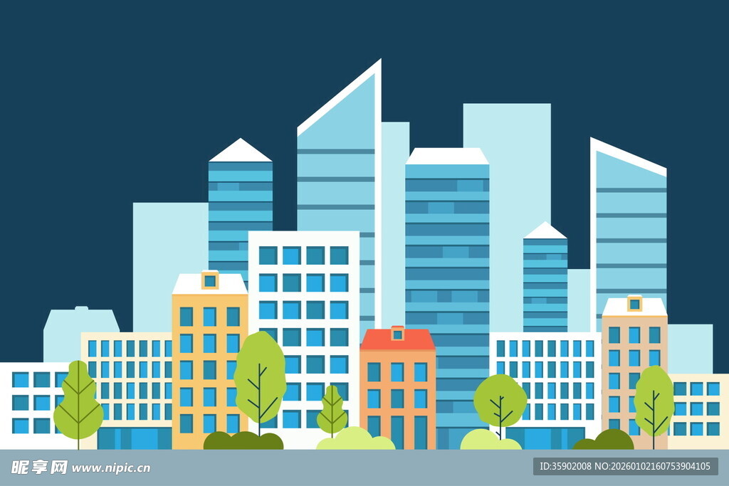 现代都市建筑景观