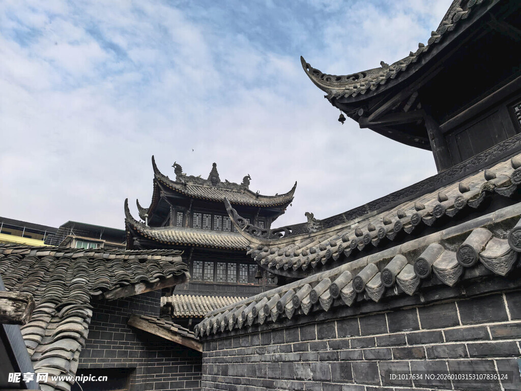 中式古建筑群的独特风貌