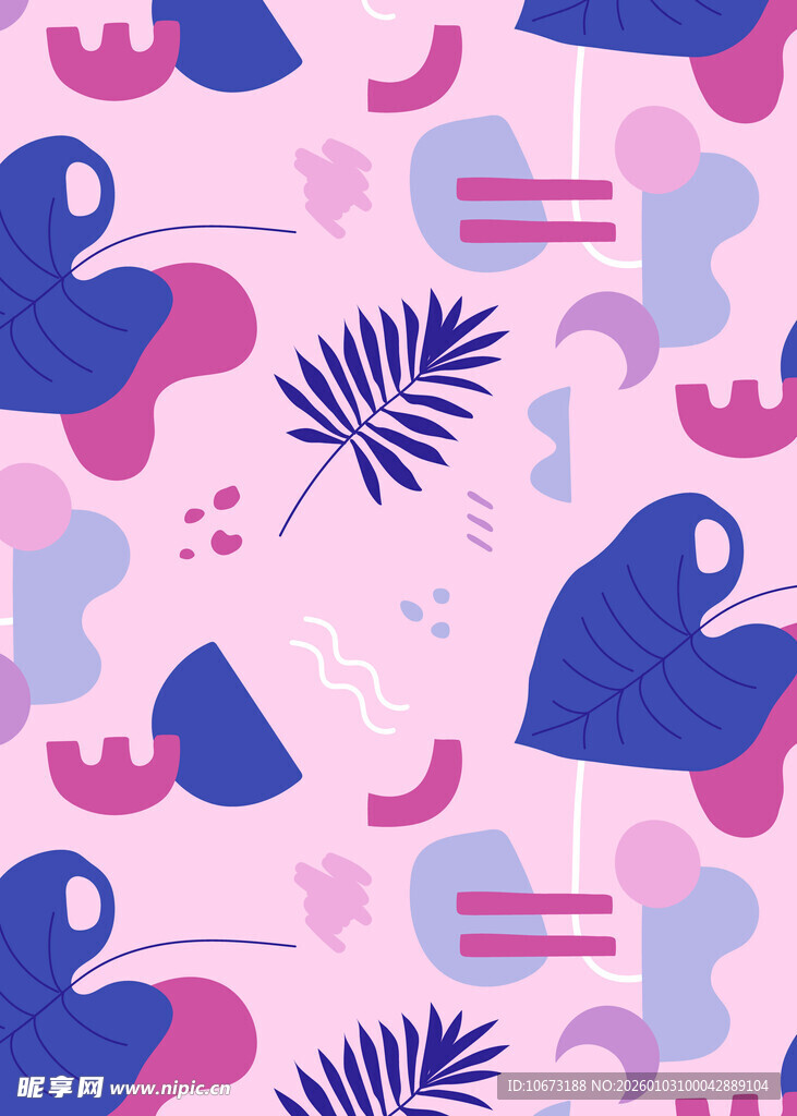 粉色系抽象图案背景设计