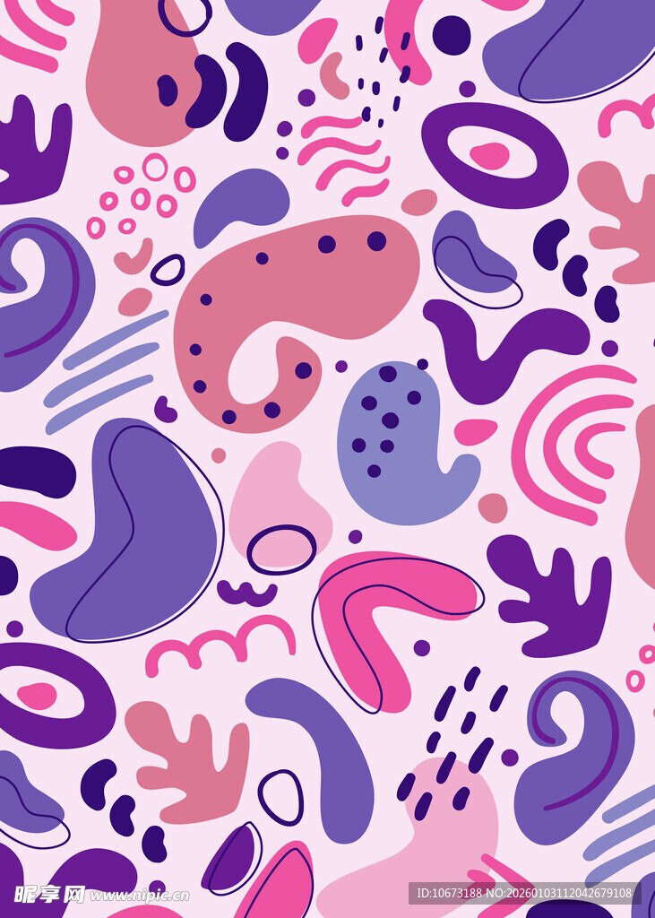 抽象多彩几何图案背景