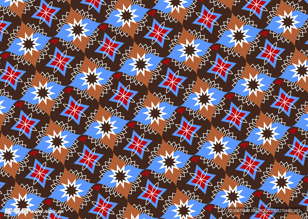 多彩几何图案装饰纹理