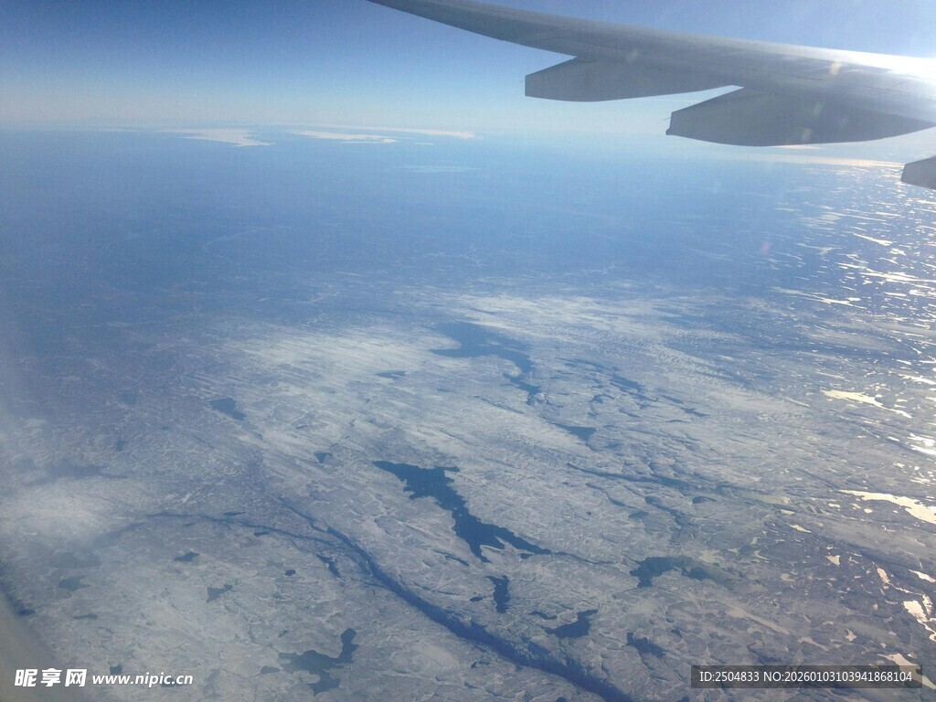 高空俯瞰大地景观