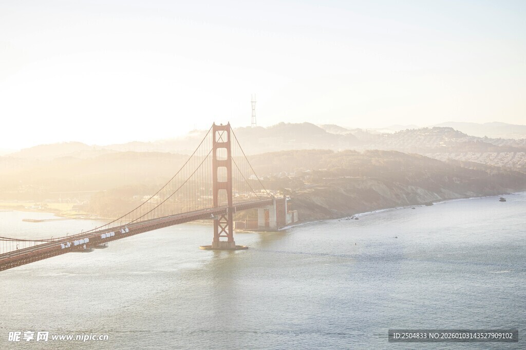 金门大桥壮丽风光