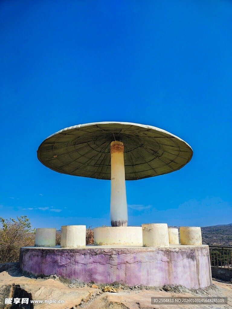 独特造型景观建筑