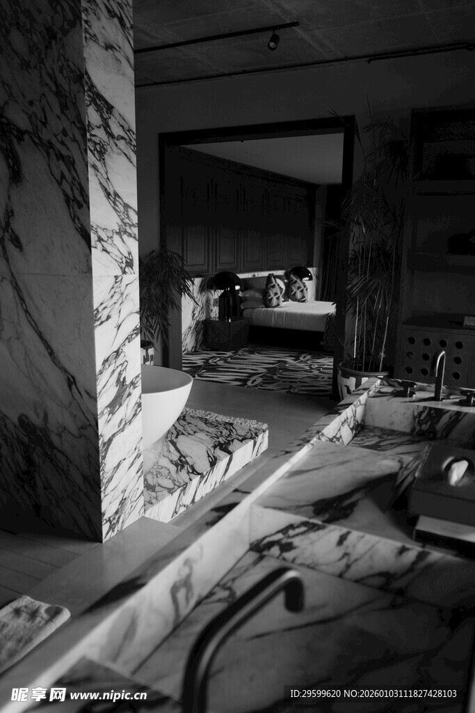 室内装修施工现场