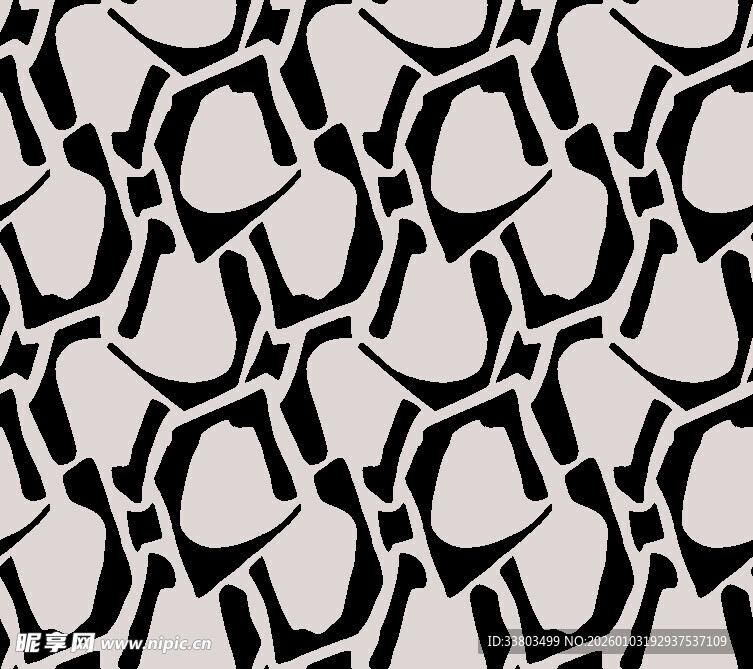 黑白几何图案纹理背景