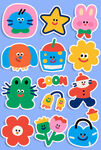 卡通贴纸图案