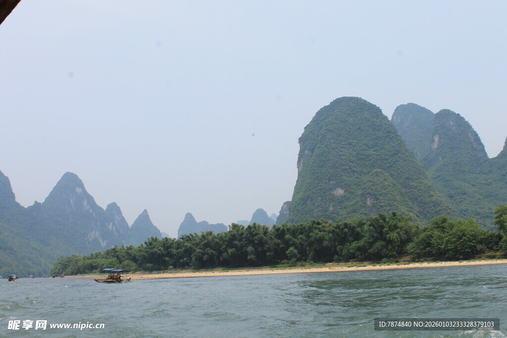 漓江山水秀丽风光