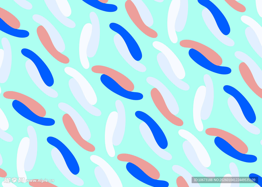 几何形状多彩抽象图案