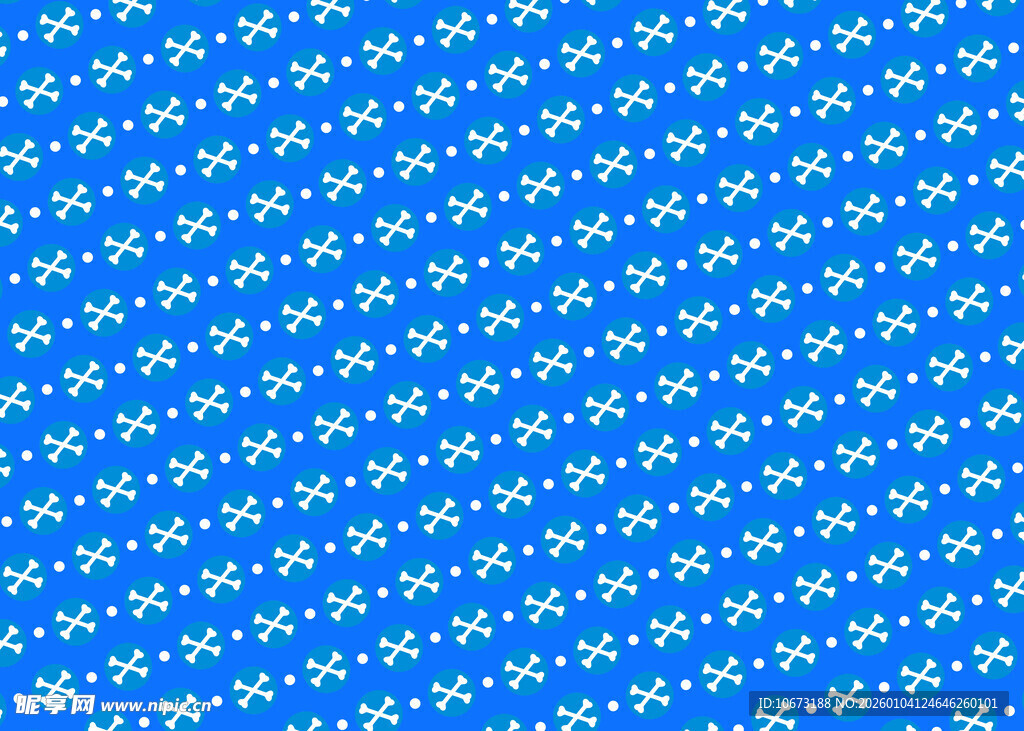 蓝色雪花纹理背景图案