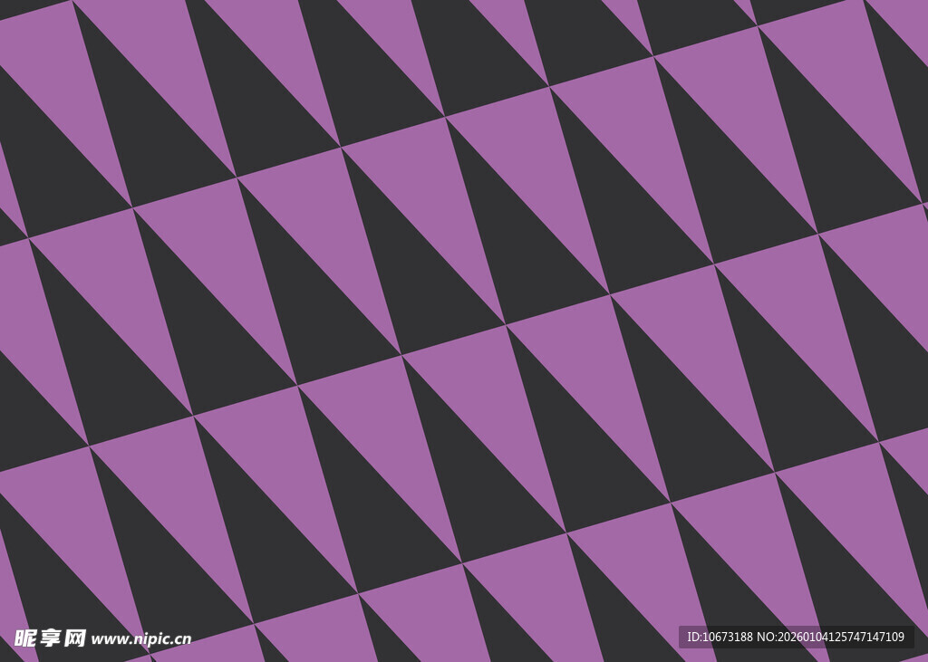 紫色几何三角图案背景