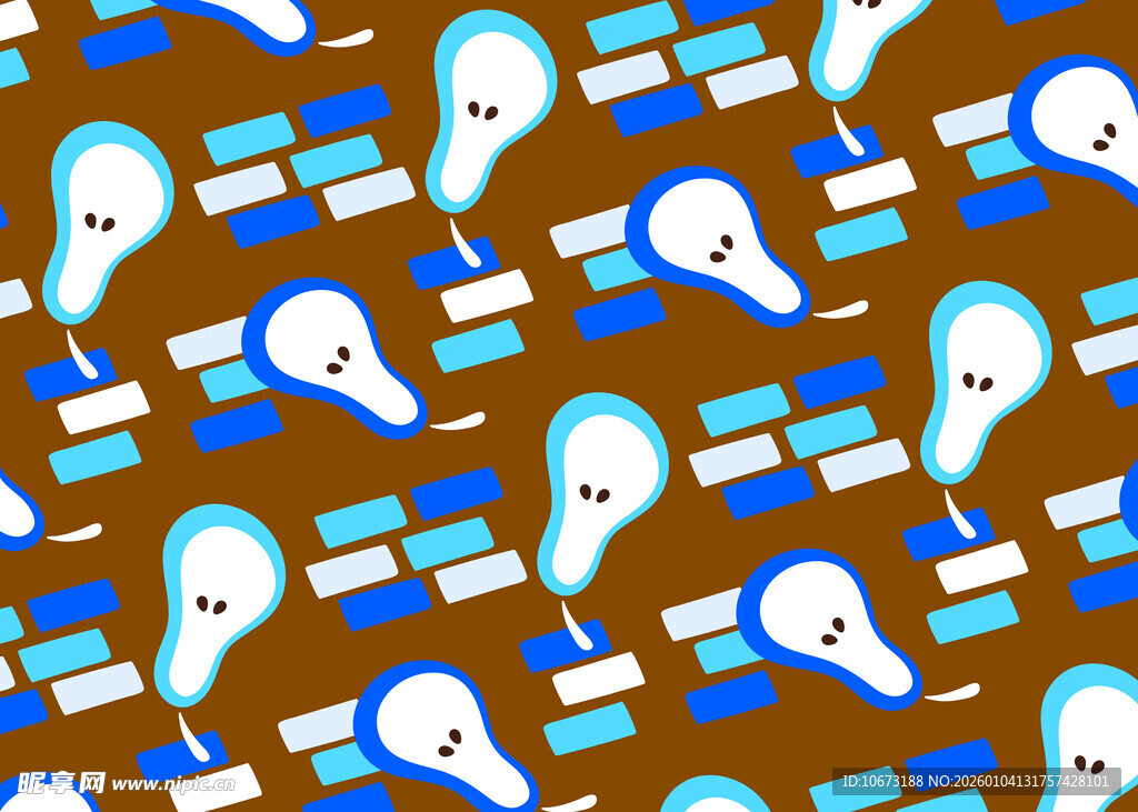 灯泡图案背景设计