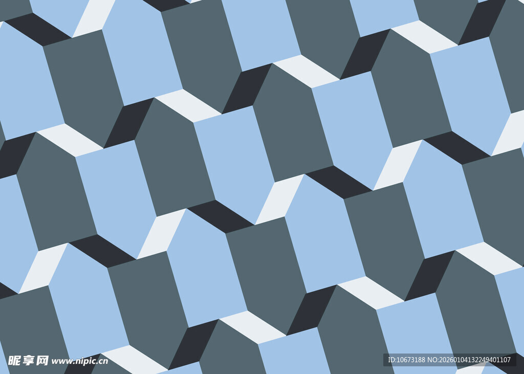 几何立体图案纹理背景