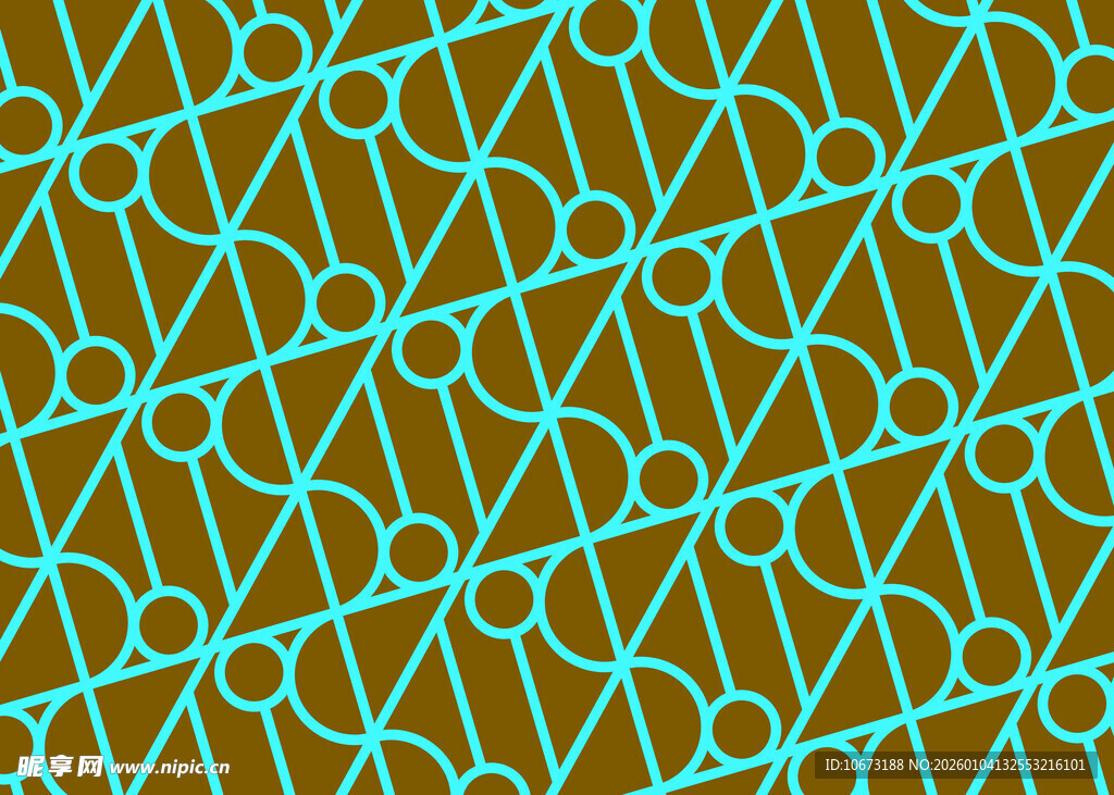 几何线条构成的抽象图案