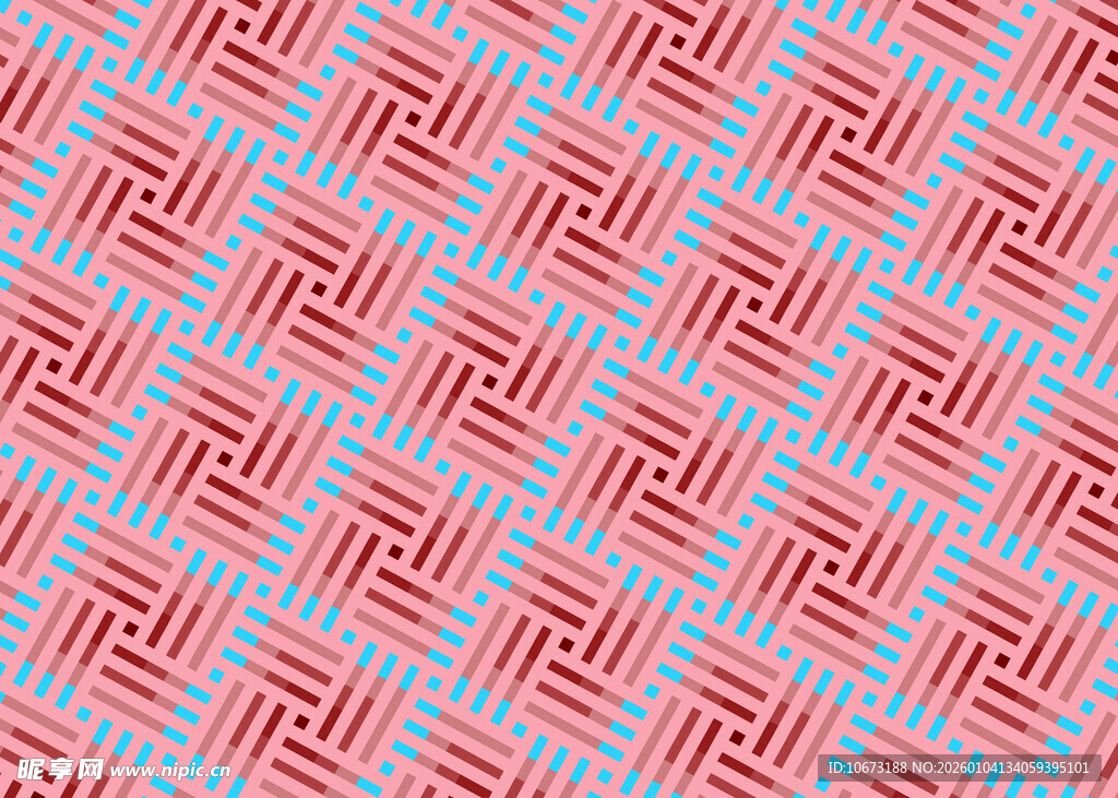 红蓝交织几何图案纹理