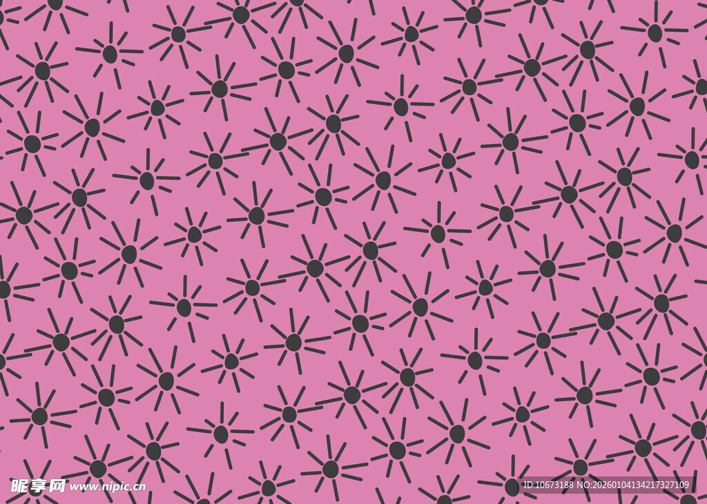 粉色星形图案背景纹理