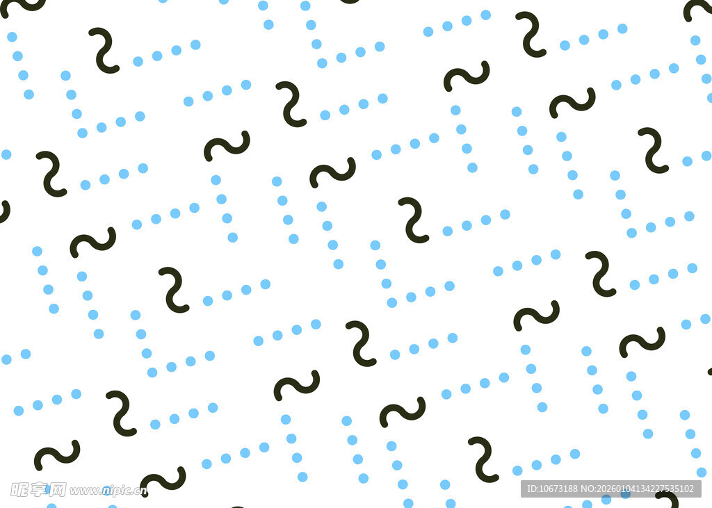 波浪线条图案背景设计