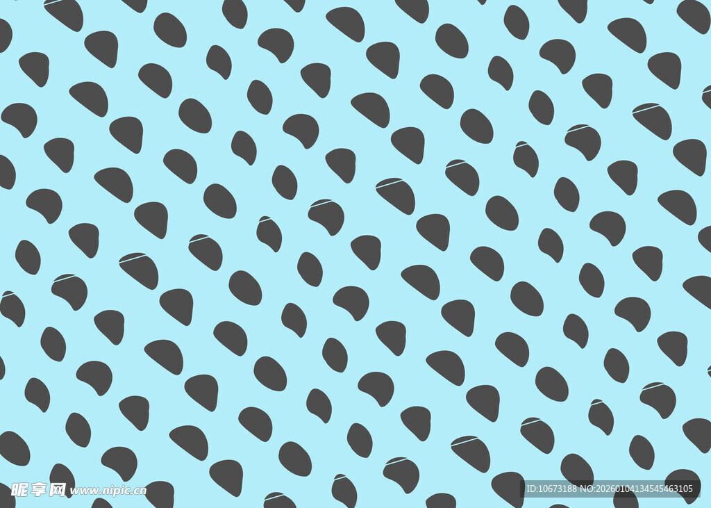 浅蓝色带黑点纹理图案