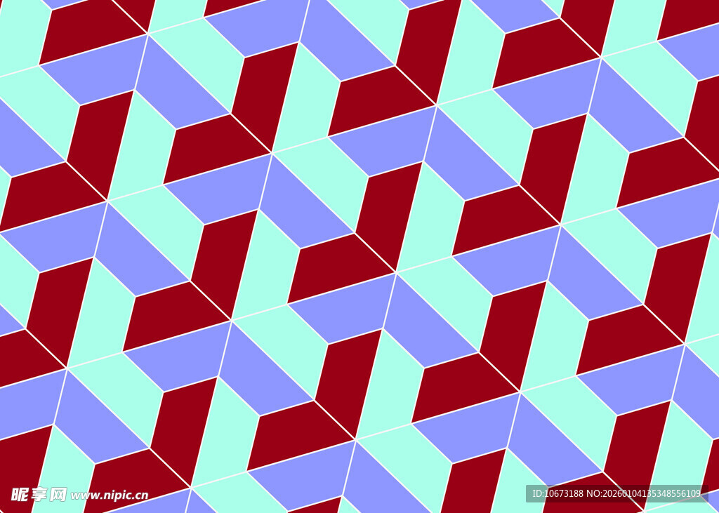 立体几何图案背景纹理