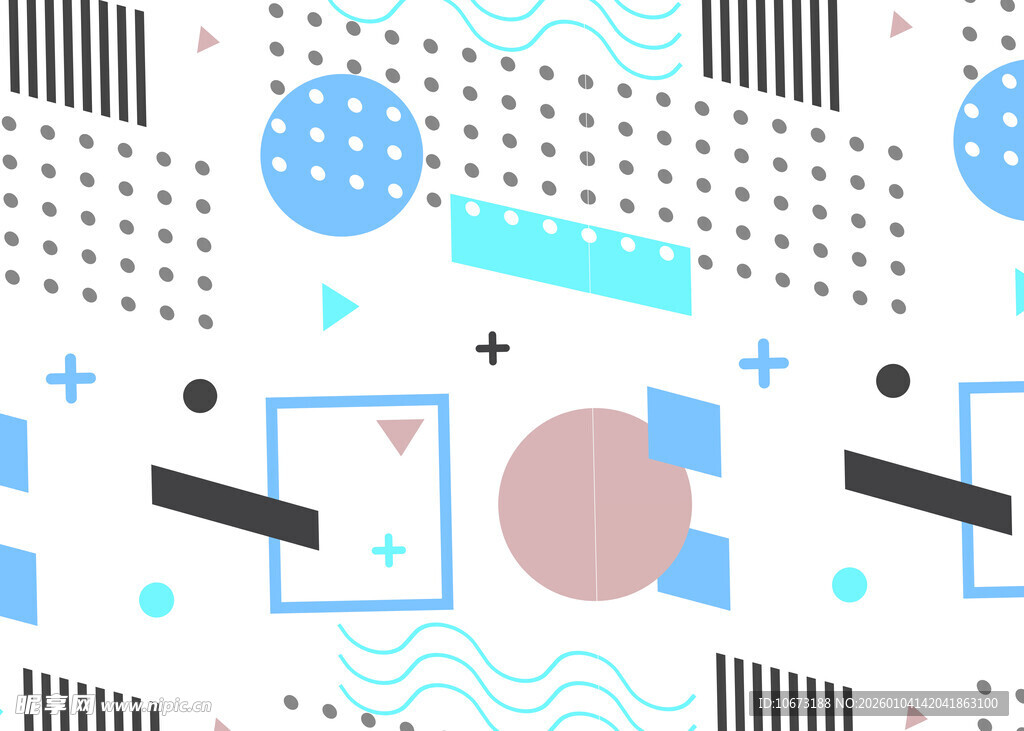 几何图案抽象背景设计