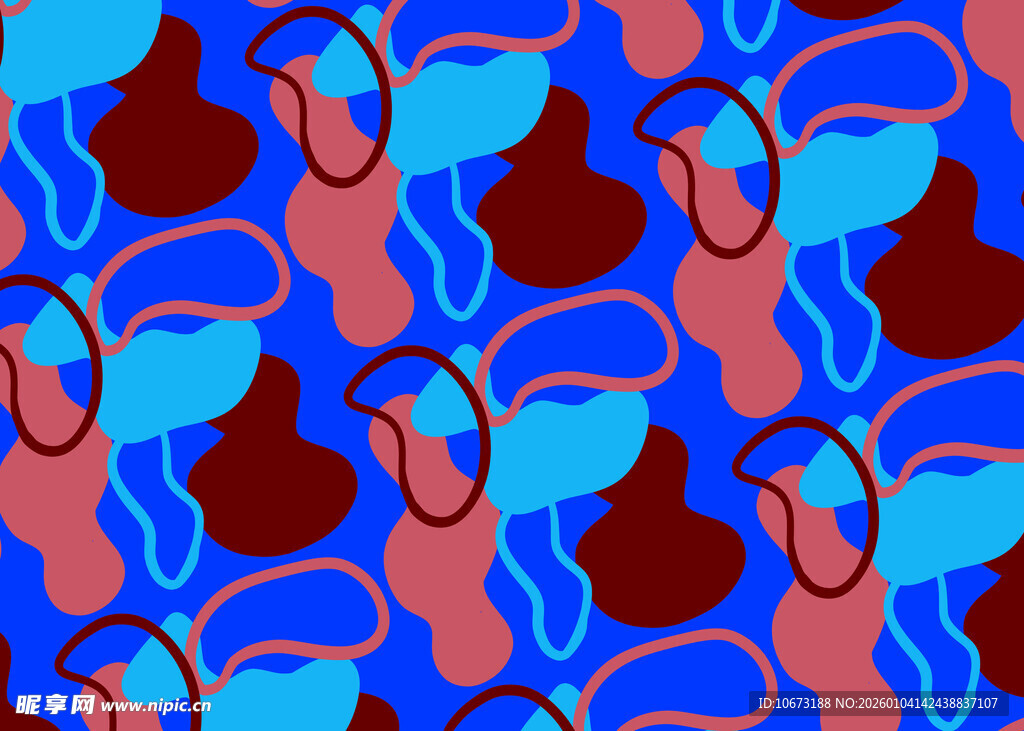 抽象多彩图案纹理背景