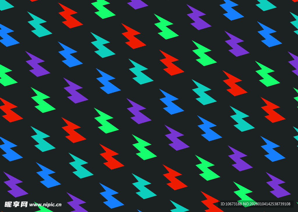 多彩圣诞树图案背景