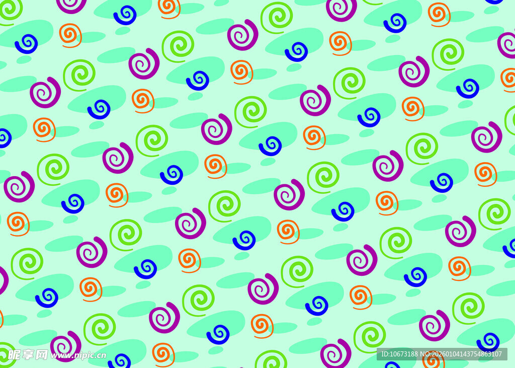 多彩糖果图案背景