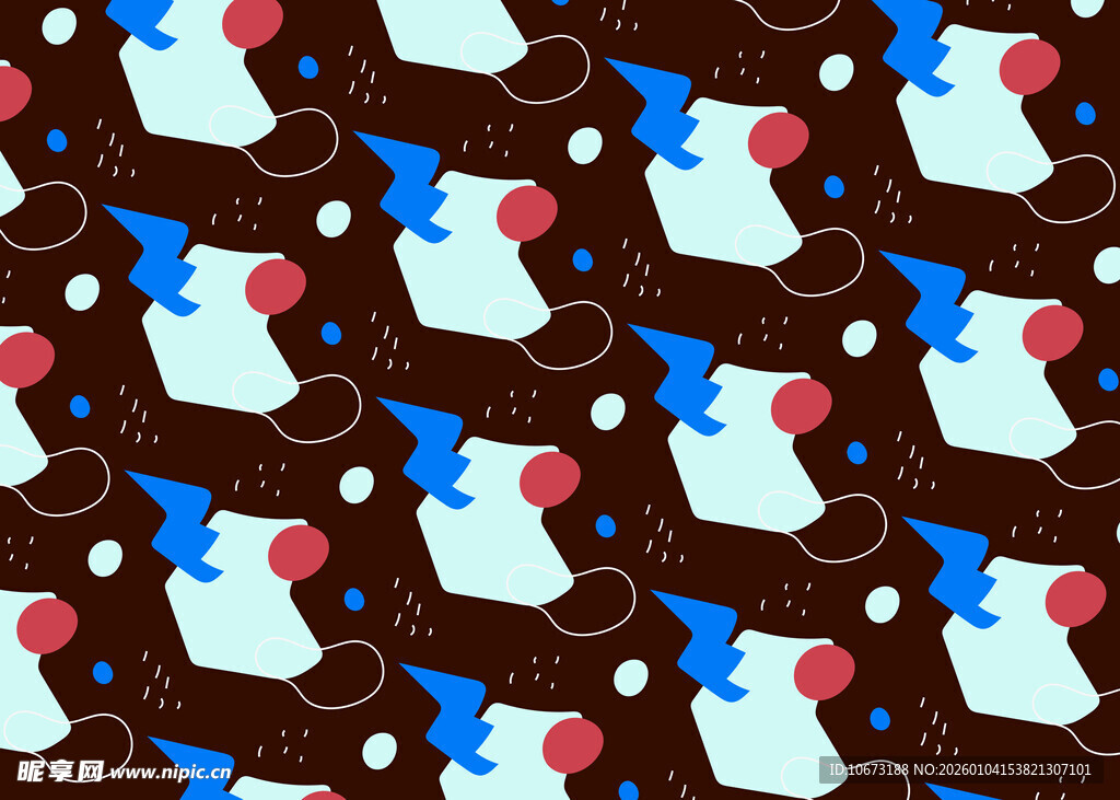 圣诞风礼物图案背景