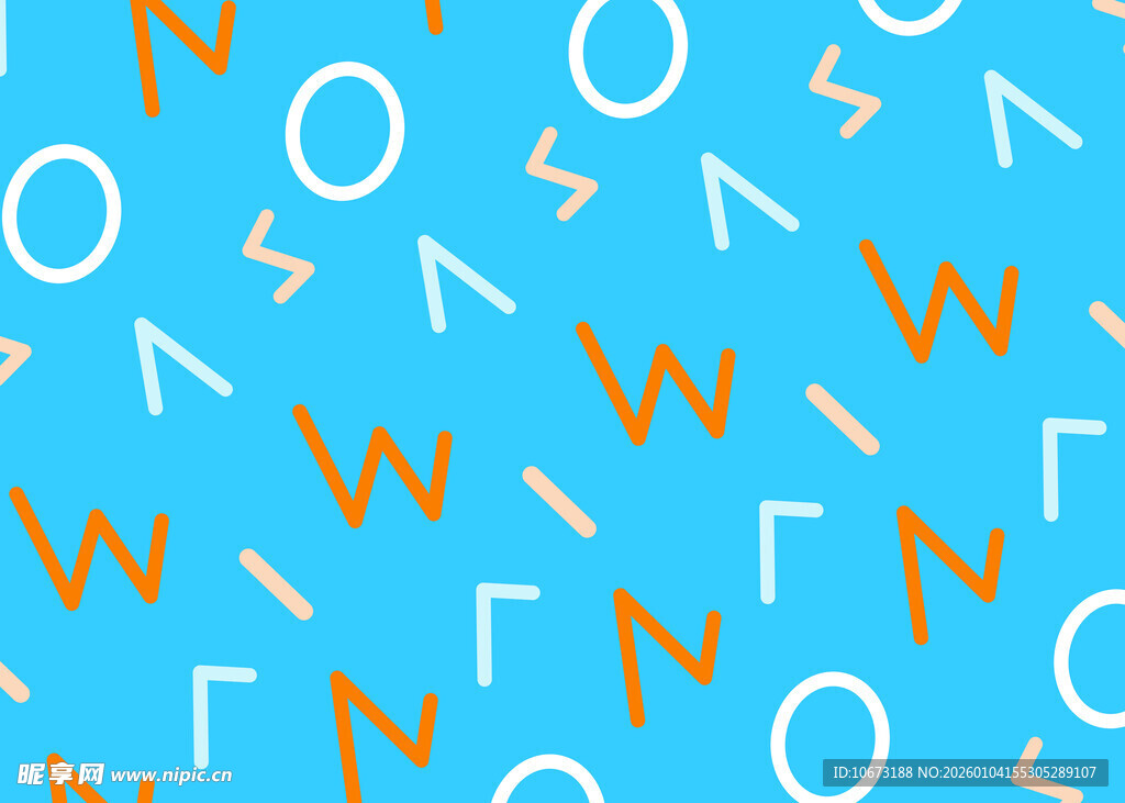 蓝色背景几何图案纹理