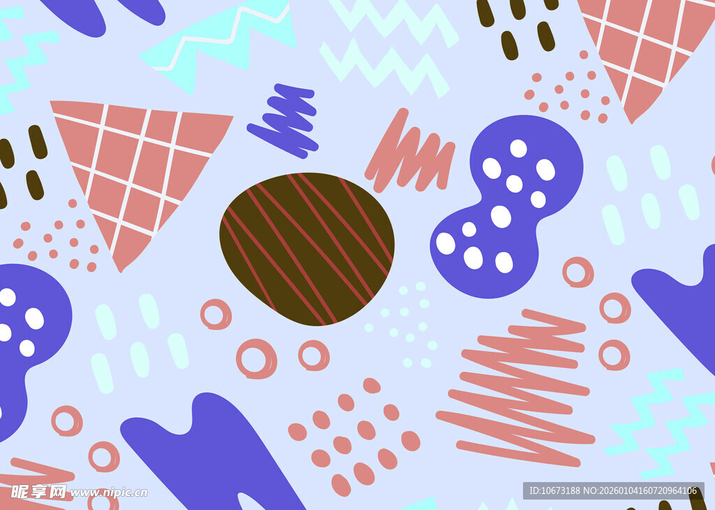 抽象几何图案背景设计