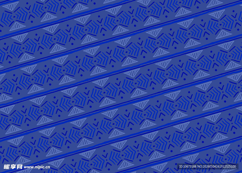 蓝色波纹图案纹理背景