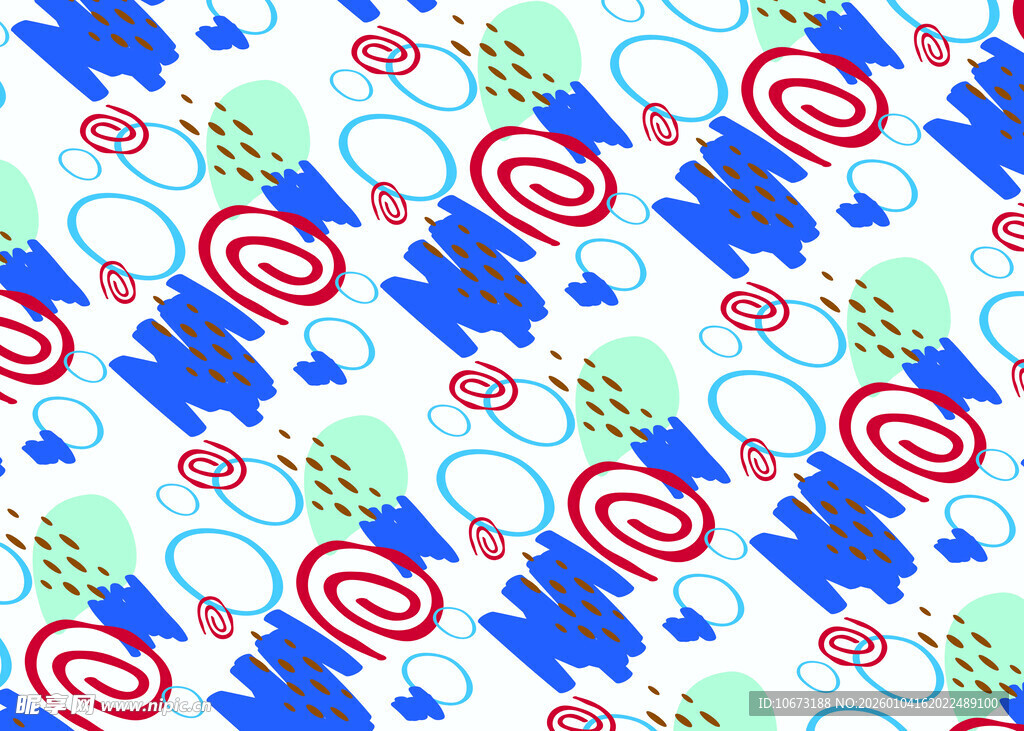 糖果主题多彩图案背景