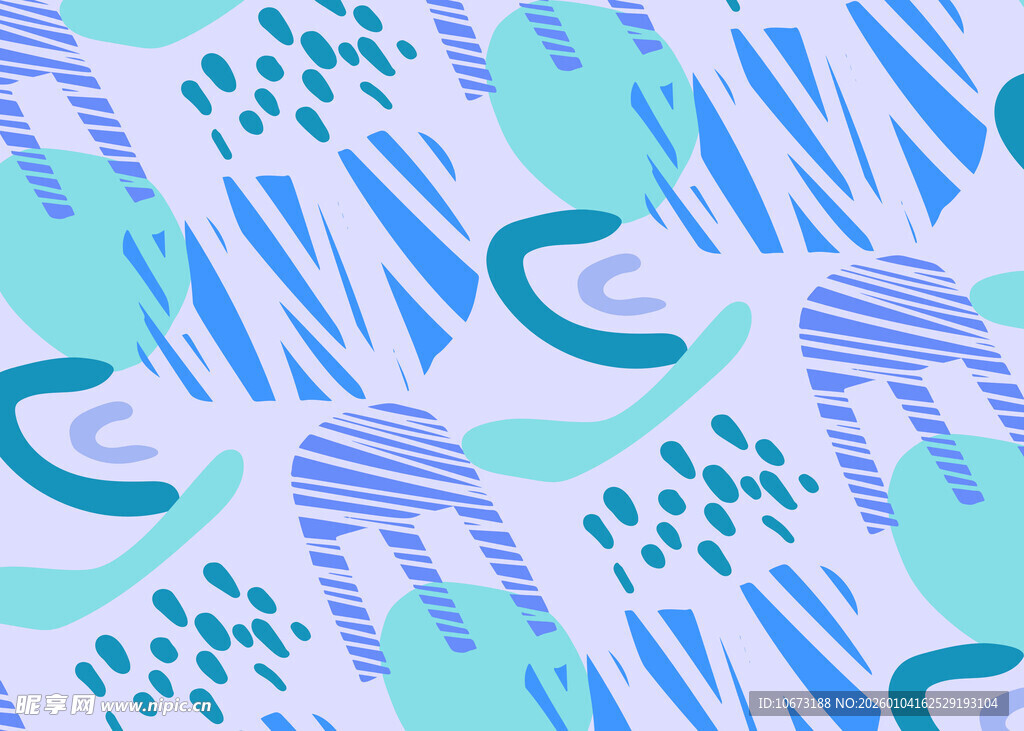 蓝紫几何抽象图案背景