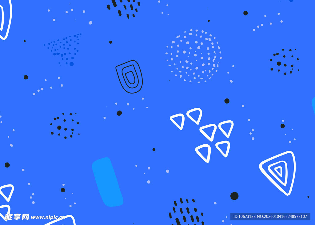 蓝色几何图案背景纹理