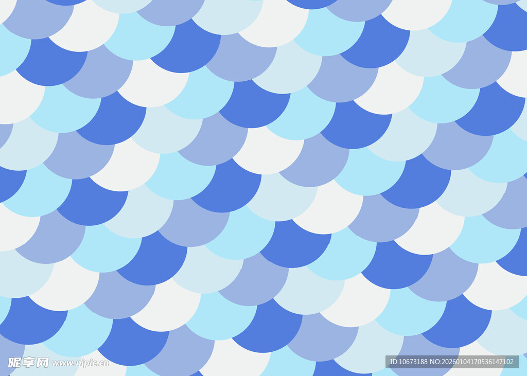 蓝白渐变几何图案背景