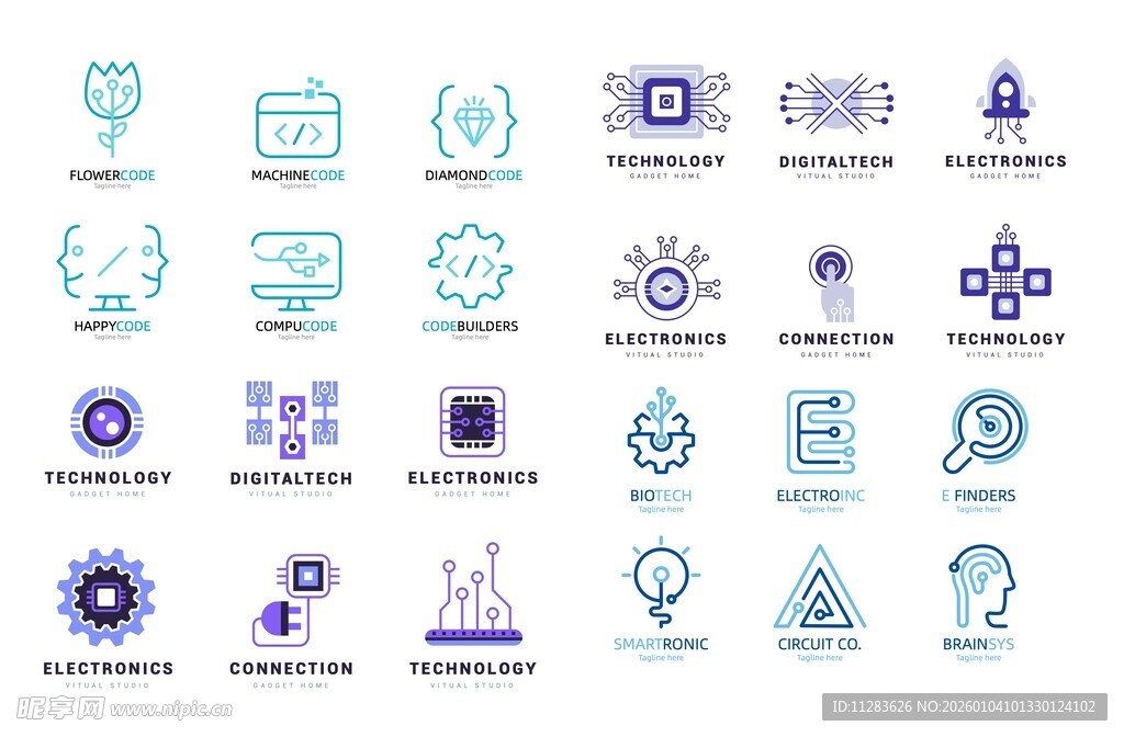科技相关图标集合