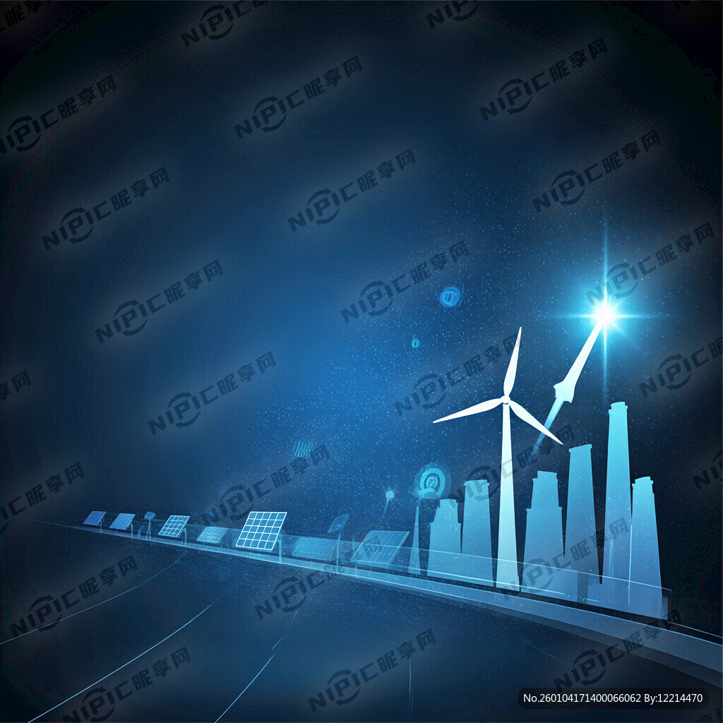 以深蓝渐变为底