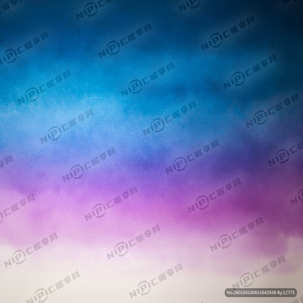 梦境 蓝色紫色渐变的背景