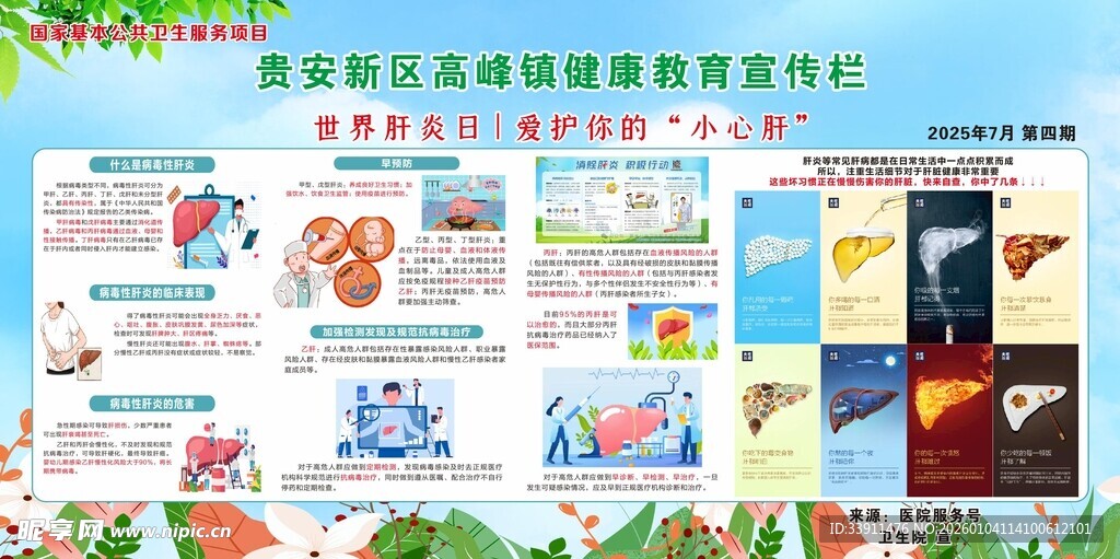 肝炎宣传栏