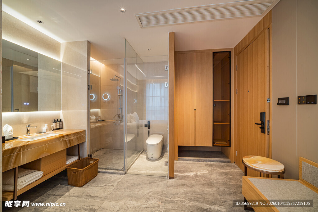 现代简约风浴室设计