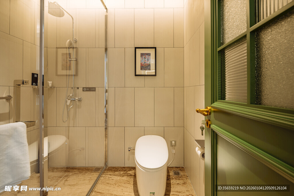 简约现代风格的卫浴空间