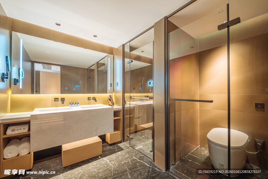 现代简约风格豪华浴室