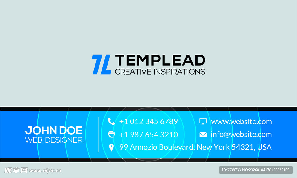 Templead网站界面展示