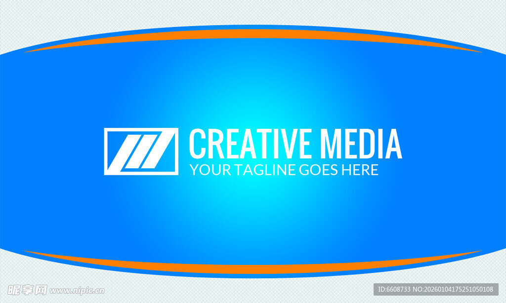 创意媒体公司标志展示